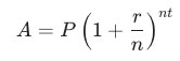 複利の計算