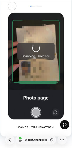 パスポート撮影